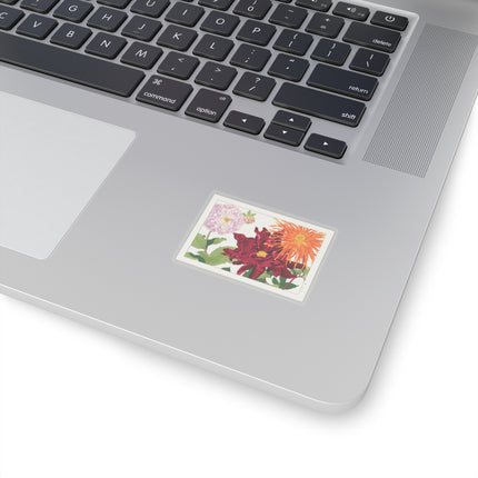 Dahlia by Tanigami Kônan Kiss-Cut Stickers (4 Sizes)