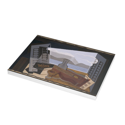 Open Window by Juan Gris Greeting Cards (1, 10, 30, and 50pcs)