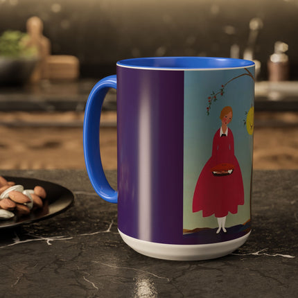 Apple Pie Day Colorful Mugs – Sweet Storybook Charm & Gentle Innocence
