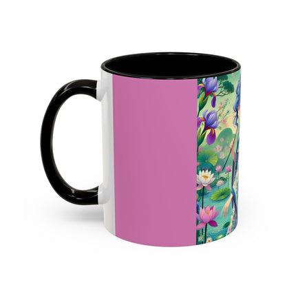 Fairy of the Koi Pond Colorful Mugs (11oz, 15oz)