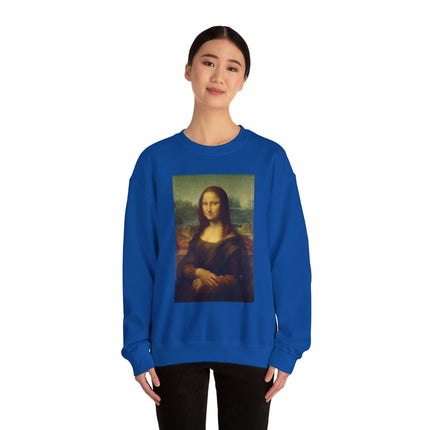 Mona Lisa by Leonardo da Vinci Unisex Heavy Blend™ Crewneck Sweatshirt