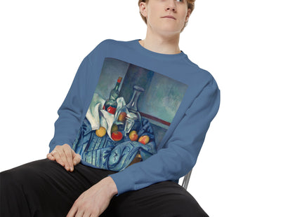 The Peppermint Bottle by Paul Cézanne Unisex Garment-Dyed Sweatshirt