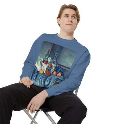 The Peppermint Bottle by Paul Cézanne Unisex Garment-Dyed Sweatshirt