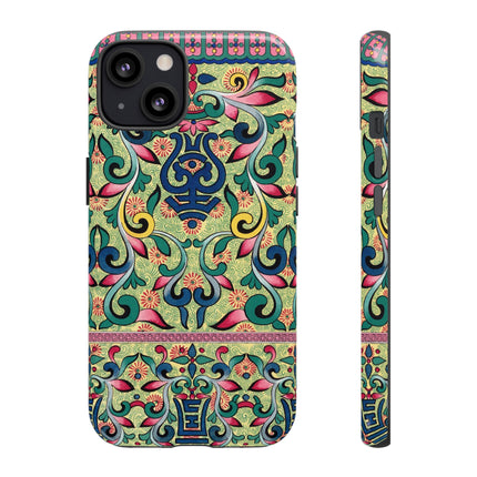 Colorful Flower Pattern by Owen Jones Phone Cases