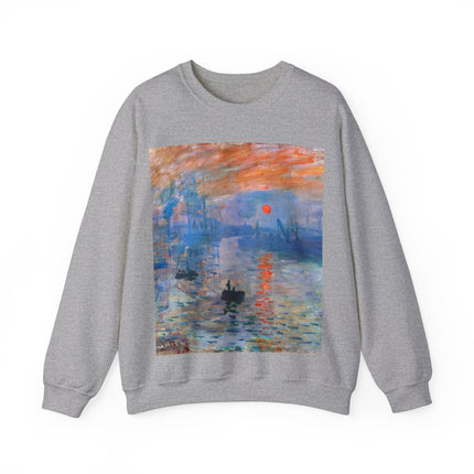Sunrise by Claude Monet Heavy Blend™ Crewneck Sweatshirt