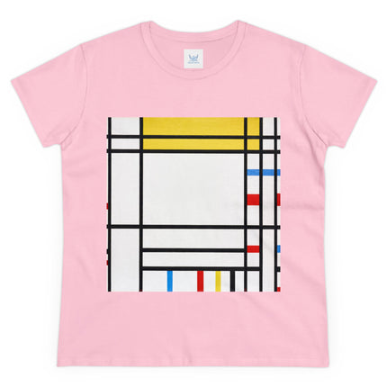 Place de la Concorde by Piet Mondrian Women's Midweight Cotton Tee