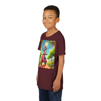 The Traveling Robot Youth Short Sleeve Tee