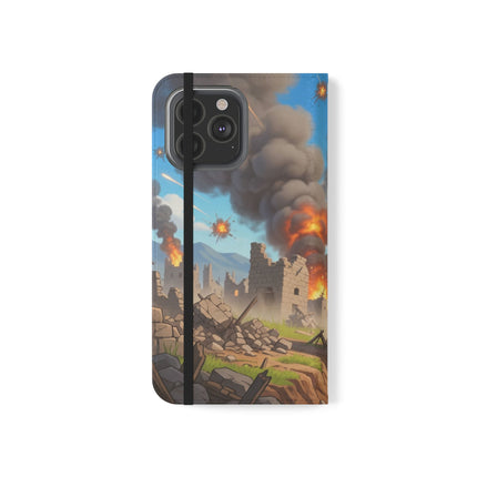 🐦✈️ The Cardinal Dive Bomber Flip Case – Bold Flight & Fearless Adventure