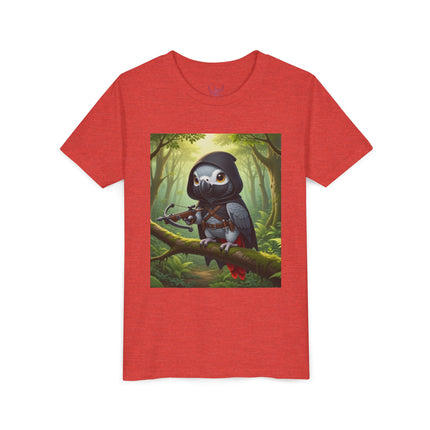 The African Grey Sentinel Youth Short Sleeve Tee