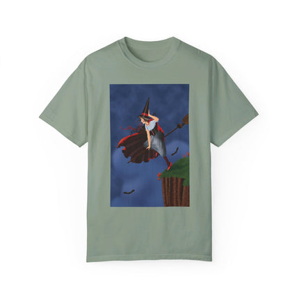 The Enchanted Witch Unisex Garment-Dyed T-shirt