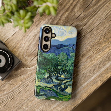 Olive Trees by Vincent Van Gogh Phone Cases