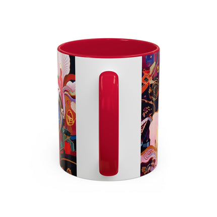 Ethereal Irises Colorful Mugs (11oz, 15oz)