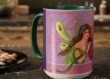 The Fairy’s Blossom Colorful Mugs (11oz, 15oz)