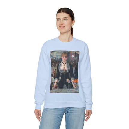 A Bar at the Folies-Bergère by Edouard Manet Heavy Blend™ Crewneck Sweatshirt