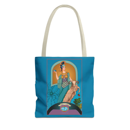 Astrology Gem Series: March & Aquamarine Tote Bag
