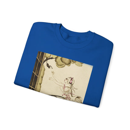 Sur talons rouges (On Red Heels) pl 02 by Gerda Wegener Heavy Blend™ Crewneck Sweatshirt
