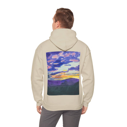 Naturstudie XII by Karl Wiener Heavy Blend™ Hooded Sweatshirt