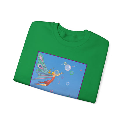 Blossoming Fairy Magic Unisex Heavy Blend™ Crewneck Sweatshirt