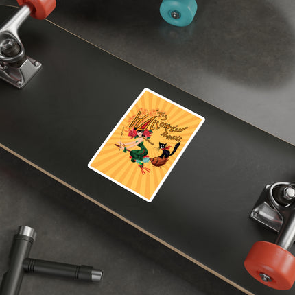 The Bewitching Ride Die-Cut Stickers (5 Sizes)