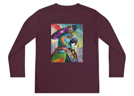 Tech Plumes Youth Long Sleeve Competitor Tee
