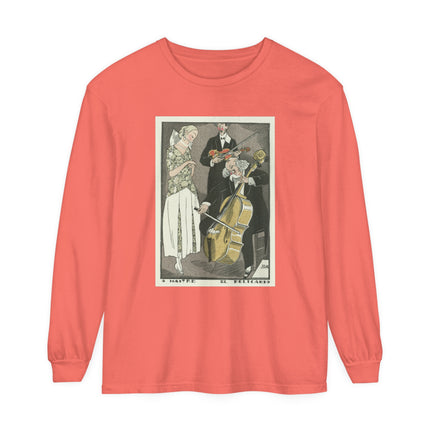 O Maitre el Relicario by Fernand Siméon Garment-dyed Long Sleeve T-Shirt
