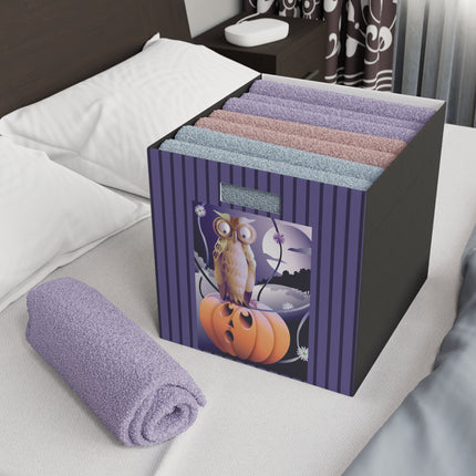 The Startled Pumpkin Felt Storage Box