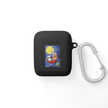 Moonlit Voyage – Owl and Pussycat Adventure AirPods Case