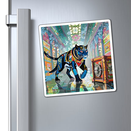 Cyber Panther's Hunt Magnet (3 Sizes)