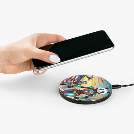 Cyber Punk Robots Wireless Charger