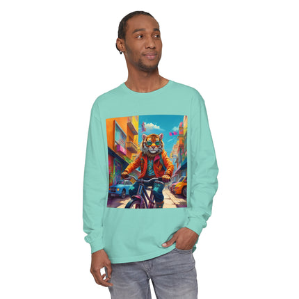 Urban Bike Ride Long Sleeve T-Shirt