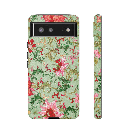 Flower Illustration by Owen Jones Phone Cases