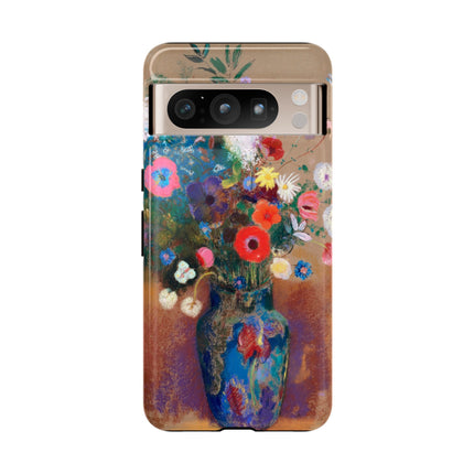 Bouquet of Flowers by Odilon Redon Phone Cases