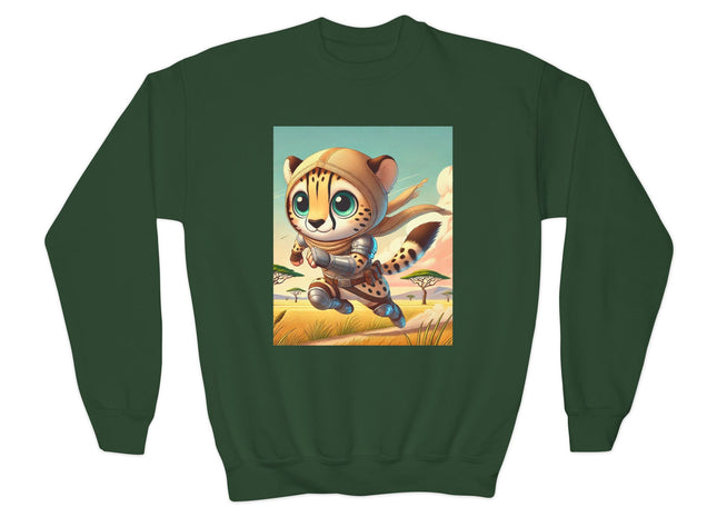 Swift Cheetah Youth Crewneck Sweatshirt