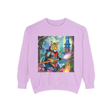 Cyberpunk Leopard Sweatshirt