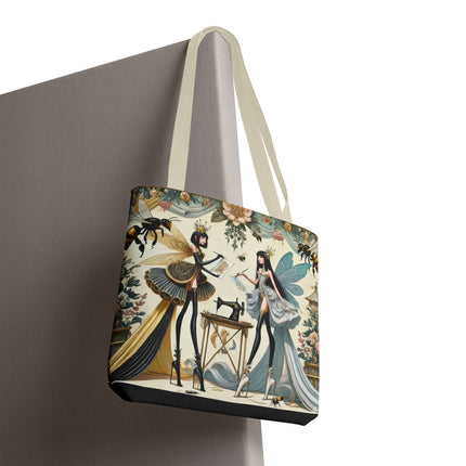 The Quiet Work of Fairies Tote Bag – Enchanted Atelier & Gentle Magic
