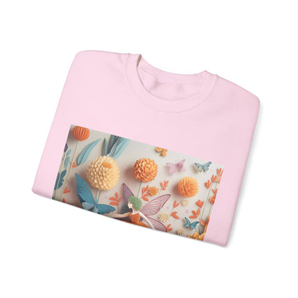 Dahlia Fairy Unisex Heavy Blend™ Crewneck Sweatshirt