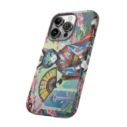Cyberpunk Geisha Phone Cases