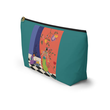 Midnight Arabian Reverie Cosmetic Bag – Exotic Elegance & Mystical Enchantment