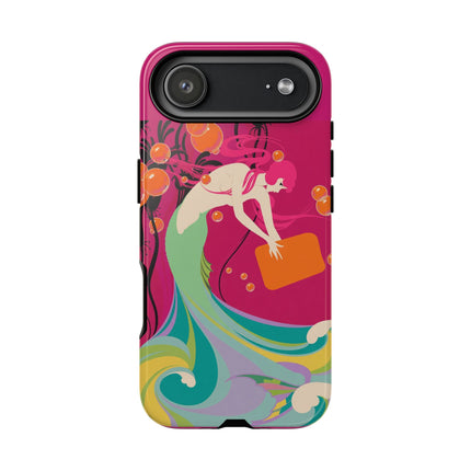 Mermaid Dive Phone Case – Vibrant Waves & Playful Elegance
