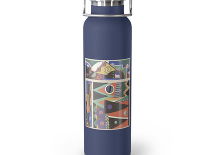 Collection decors et couleurs Pl.03 by Georges Valmiers Copper Vacuum Insulated Bottle, 22oz