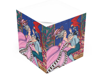 The Jealous Parrot by George Barbier Note Cube