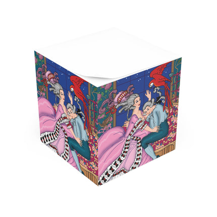 The Jealous Parrot by George Barbier Note Cube