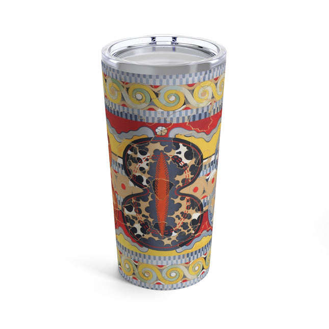 Reproduction of the Shield Frieze by Emile Gilliéron Tumbler 20oz