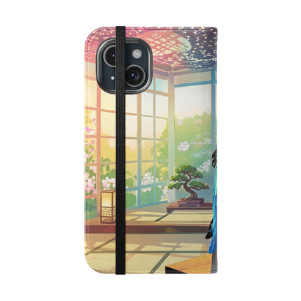 🎧🦜 Parrot DJ Flip Case – Neon Beats & Cyber Groove