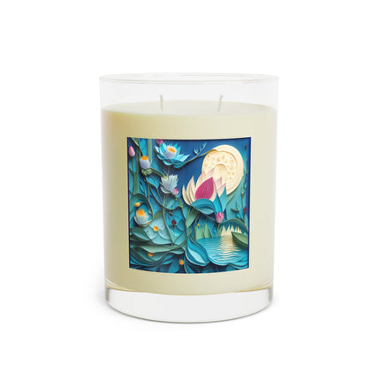 Ethereal Moonlit Lake Scented Candle - Full Glass, 11oz - The White Tea & Fig, The Lavender & Sage, and The Ocean Mist & Moss
