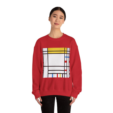 Place de la Concorde by Piet Mondrian Heavy Blend™ Crewneck Sweatshirt