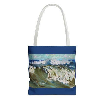 The Wave by Karl Hagemeister Tote Bag (AOP)