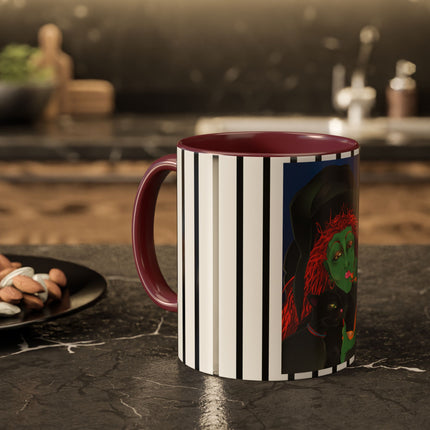 Mirror, Mirror A Witch's Touch Colorful Mugs, (11oz, 15oz)