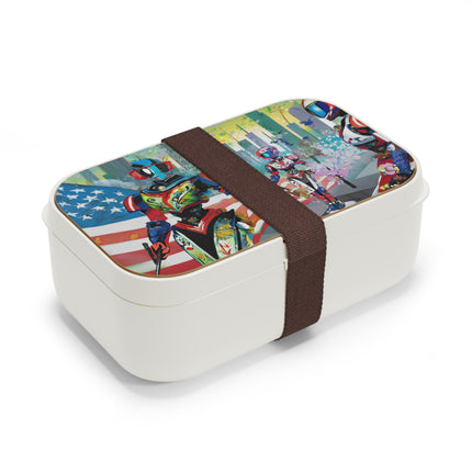 High Fashion Cyberpunk CIA Robots Bento Lunch Box