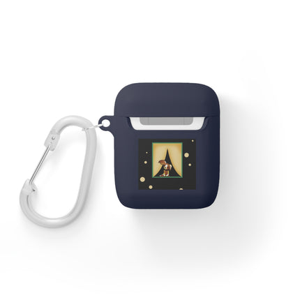Playful Paws At The Window – Vintage Art AirPods Case